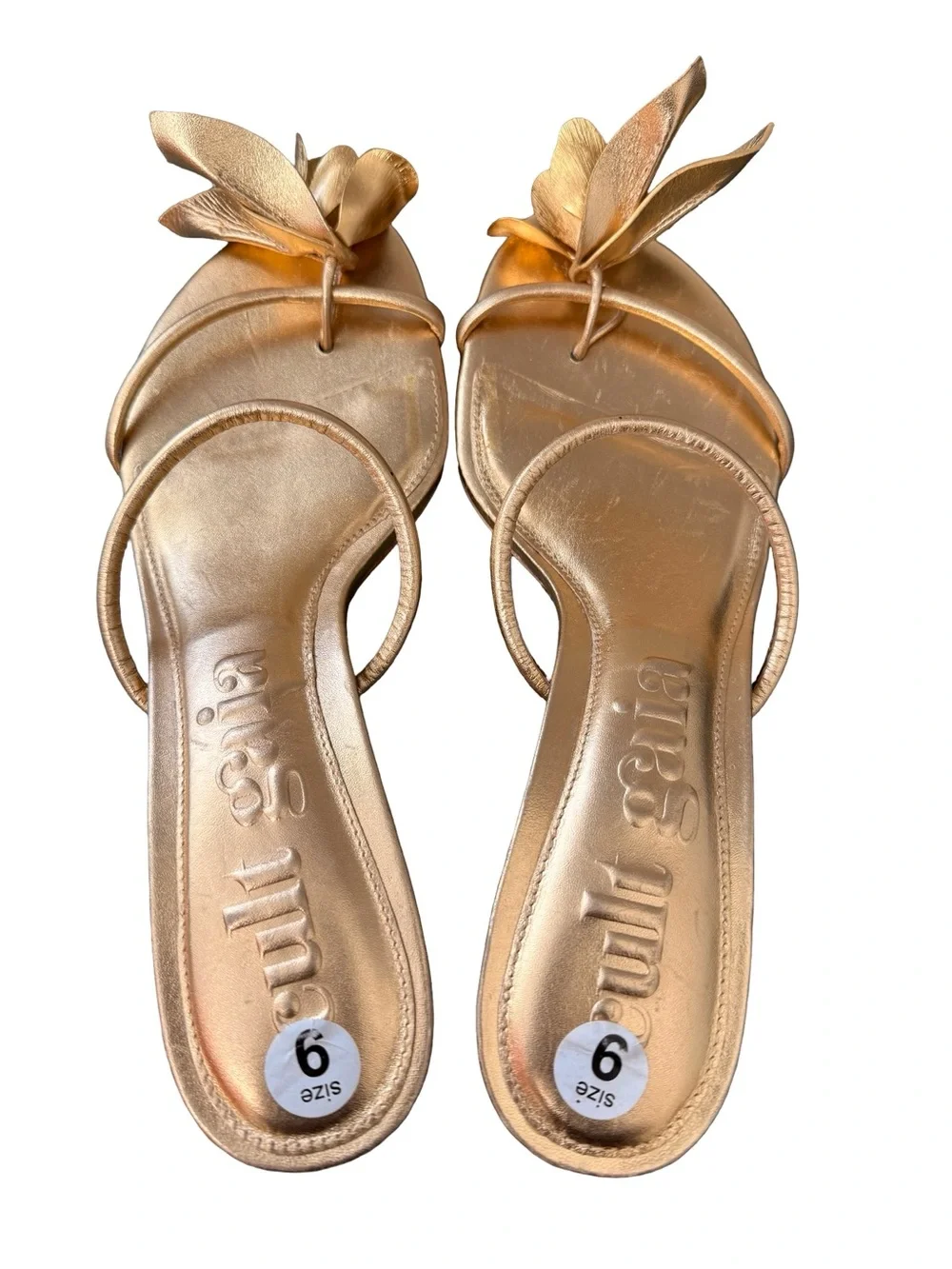 Cult Gaia Cosette Sandal in Brass